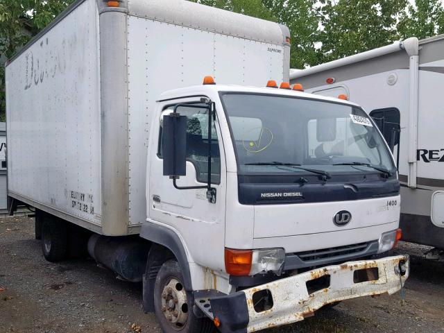 JNAUZ51J25A550218 - 2005 NISSAN DIESEL UD1400 WHITE photo 1