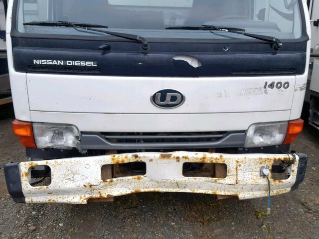 JNAUZ51J25A550218 - 2005 NISSAN DIESEL UD1400 WHITE photo 7