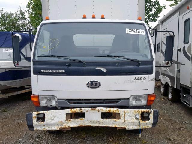 JNAUZ51J25A550218 - 2005 NISSAN DIESEL UD1400 WHITE photo 9