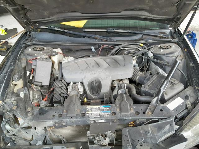 2G2WP552371158736 - 2007 PONTIAC GRAND PRIX BLACK photo 7