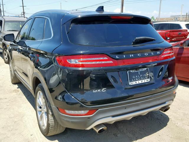 5LMCJ2C93JUL20691 - 2018 LINCOLN MKC SELECT BLACK photo 3