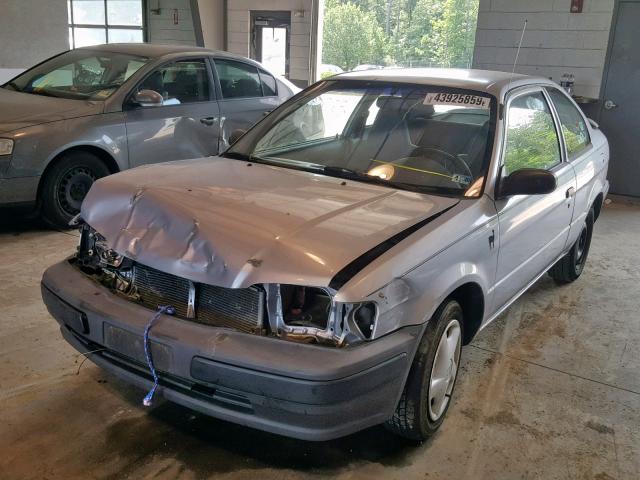 JT2AC52L6V0204513 - 1997 TOYOTA TERCEL CE SILVER photo 2