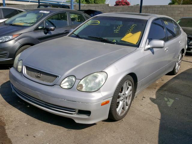 JT8BH68X4Y0024592 - 2000 LEXUS GS 400 SILVER photo 2