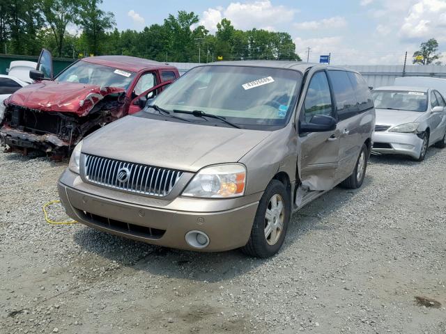 2MRDA20254BJ05856 - 2004 MERCURY MONTEREY TAN photo 2