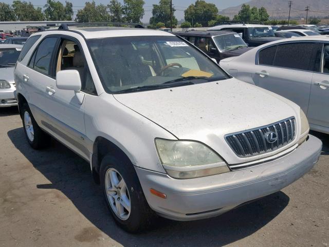 JTJHF10U230311697 - 2003 LEXUS RX 300 WHITE photo 1