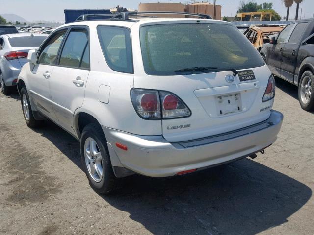 JTJHF10U230311697 - 2003 LEXUS RX 300 WHITE photo 3