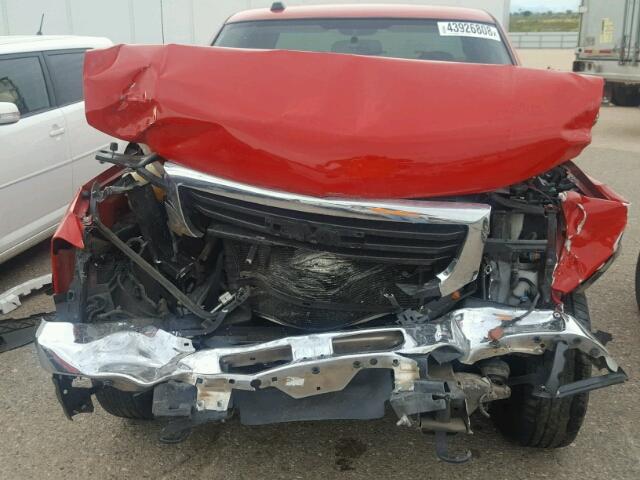 1GTEC19VX4Z326214 - 2004 GMC NEW SIERRA RED photo 9