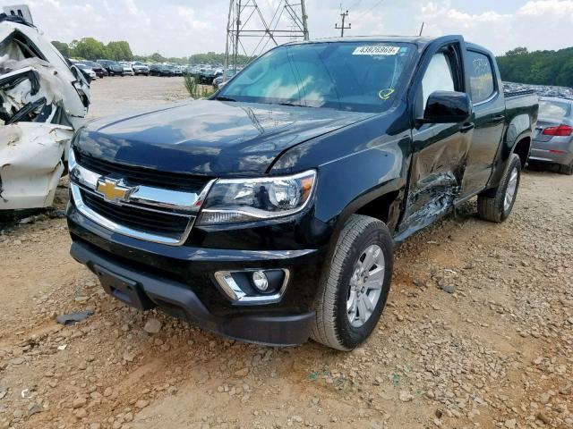 1GCGSCEN1J1307624 - 2018 CHEVROLET COLORADO L BLACK photo 2