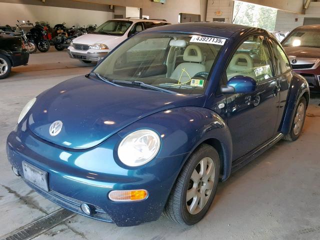3VWCD21C42M427636 - 2002 VOLKSWAGEN NEW BEETLE ტალღისფერი ფოტო 2