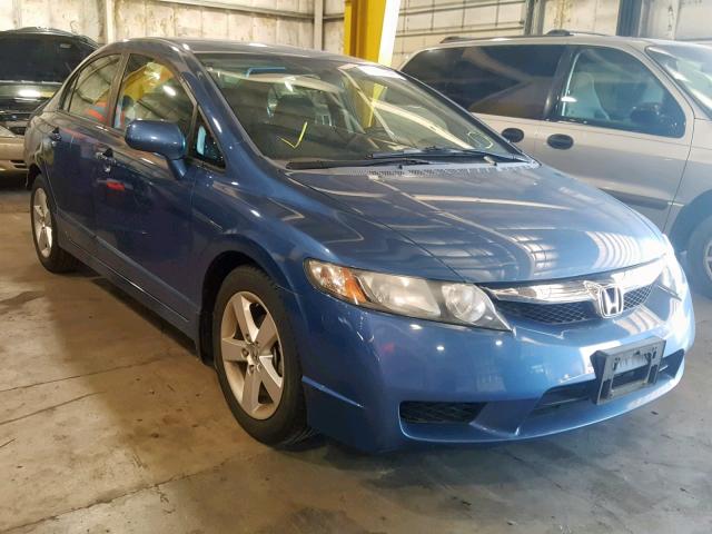 19XFA16659E026929 - 2009 HONDA CIVIC LX-S BLUE photo 1