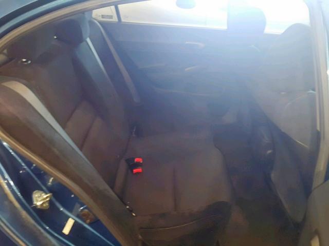 19XFA16659E026929 - 2009 HONDA CIVIC LX-S BLUE photo 6