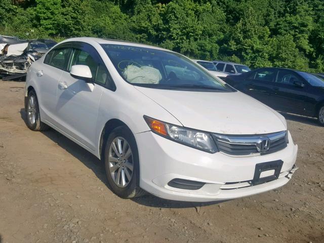 19XFB2F90CE308285 - 2012 HONDA CIVIC EXL 白色 照片 1