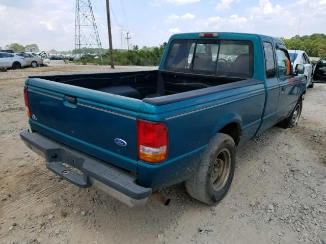 1FTCR14AXRPC14901 - 1994 FORD RANGER SUP GREEN photo 4