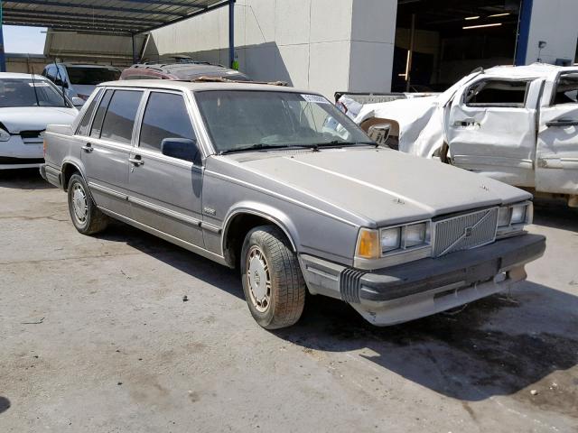 YV1FX8849G1081543 - 1986 VOLVO 740 GLE GRAY photo 1