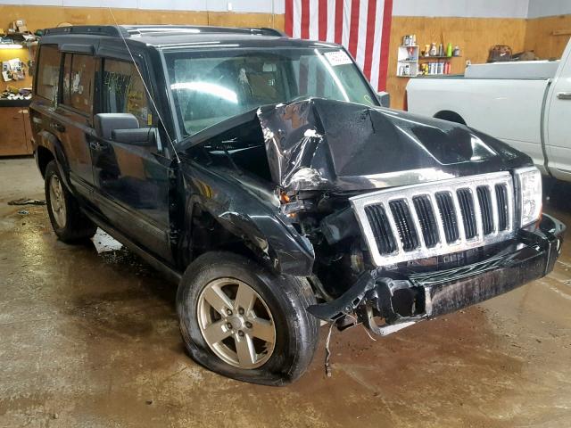 1J8HG48P67C538811 - 2007 JEEP COMMANDER შავი ფოტო 1