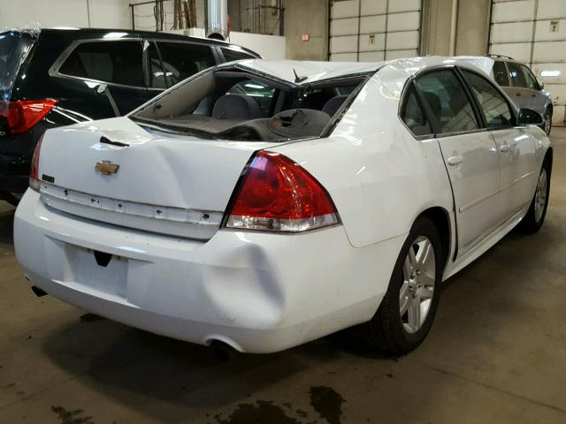 2G1WB5E38G1131141 - 2016 CHEVROLET IMPALA LIM WHITE photo 4