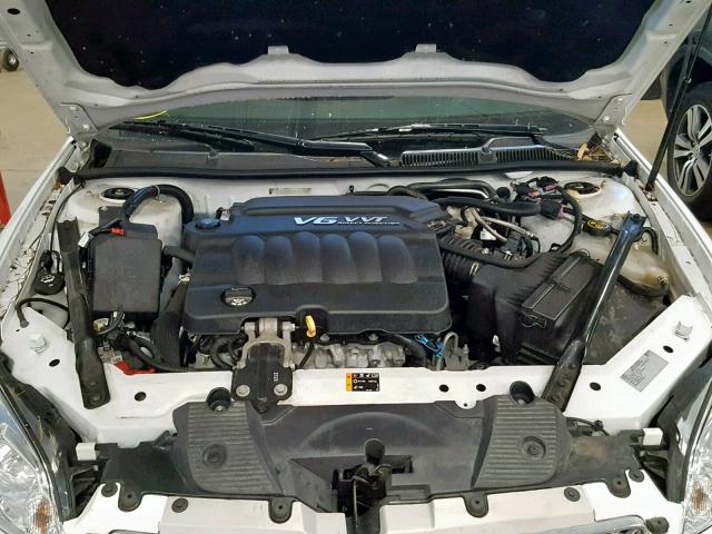 2G1WB5E38G1131141 - 2016 CHEVROLET IMPALA LIM WHITE photo 7