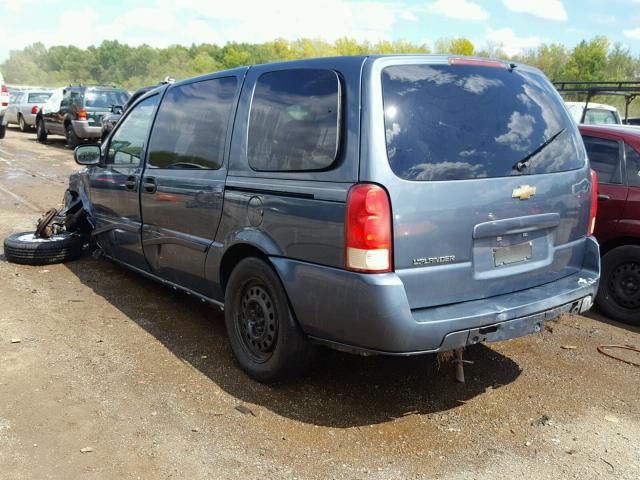 1GNDV03L45D237669 - 2005 CHEVROLET UPLANDER BLUE photo 3