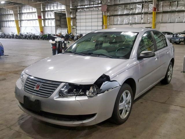 1G8AJ55F07Z199790 - 2007 SATURN ION LEVEL SILVER photo 2