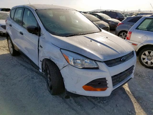 1FMCU0F71FUA09292 - 2015 FORD ESCAPE S WHITE photo 1