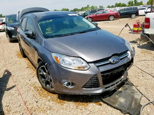 1FADP3F26EL197078 - 2014 FORD FOCUS SE GRAY photo 1