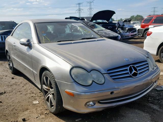 WDBTJ65J84F083225 - 2004 MERCEDES-BENZ CLK 320C SILVER photo 1