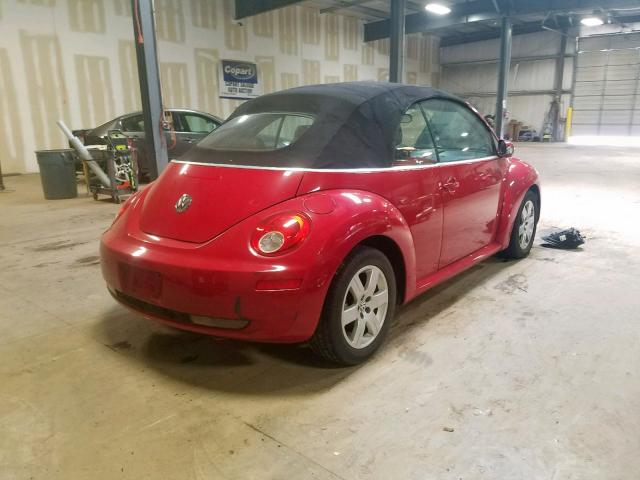 3VWRF31YX6M312454 - 2006 VOLKSWAGEN NEW BEETLE Rot Foto 4