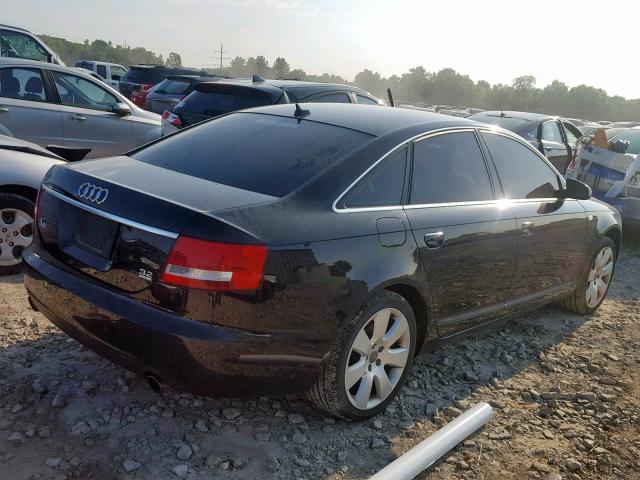 WAUDH74F37N129488 - 2007 AUDI A6 3.2 QUA BLACK photo 4