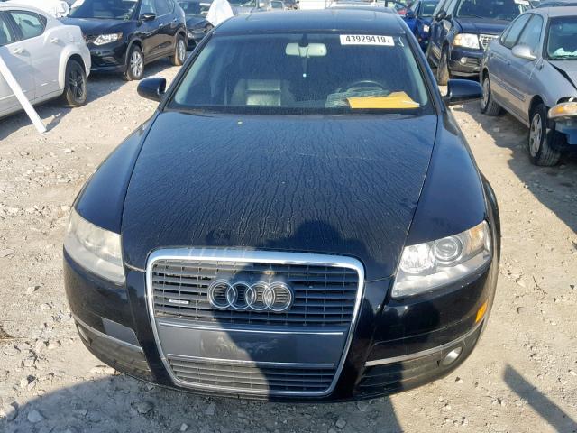 WAUDH74F37N129488 - 2007 AUDI A6 3.2 QUA BLACK photo 9