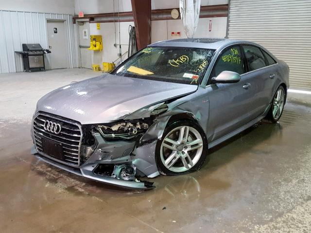 WAUHGAFC0GN065799 - 2016 AUDI A6 PRESTIG SILVER photo 2