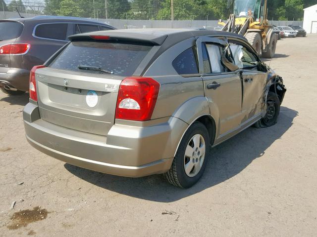 1B3HB28B38D548529 - 2008 DODGE CALIBER GOLD photo 4