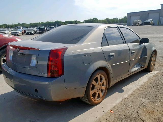 1G6DP577270146118 - 2007 CADILLAC CTS HI FEA SILVER photo 4