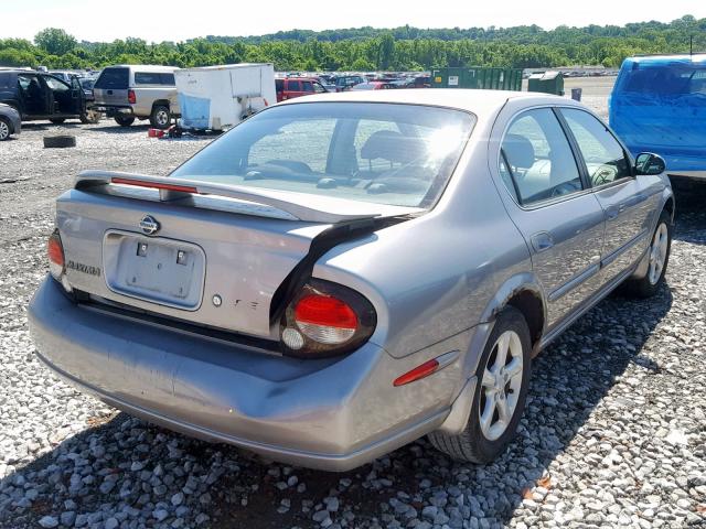 JN1CA31D61T632470 - 2001 NISSAN MAXIMA GXE SILVER photo 4