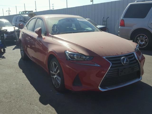 JTHBA1D23J5074507 - 2018 LEXUS IS 300 RED photo 1