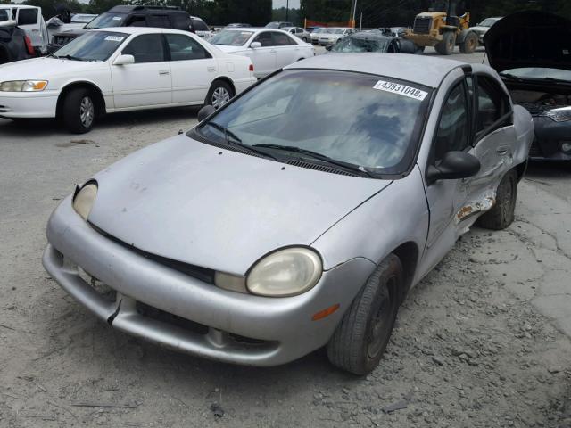 1B3ES46C31D181731 - 2001 DODGE NEON SE SILVER photo 2