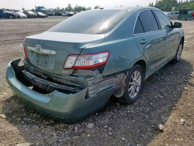 4T1BB3EK9BU132891 - 2011 TOYOTA CAMRY HYBR GREEN photo 4