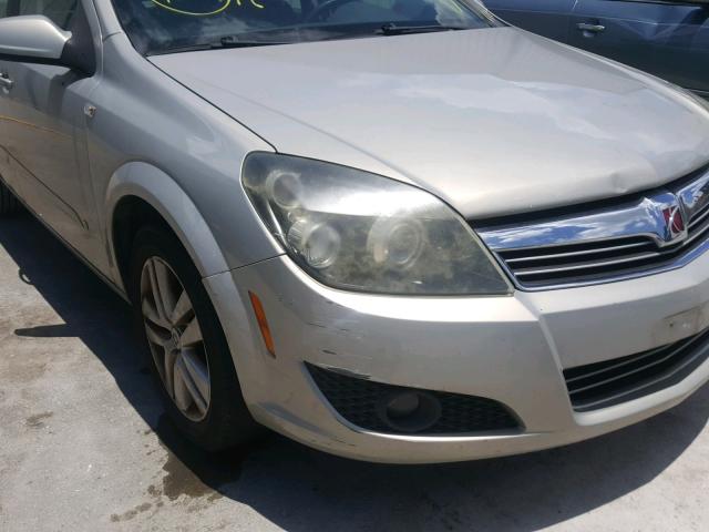 W08AT671185069185 - 2008 SATURN ASTRA XR SILVER photo 9