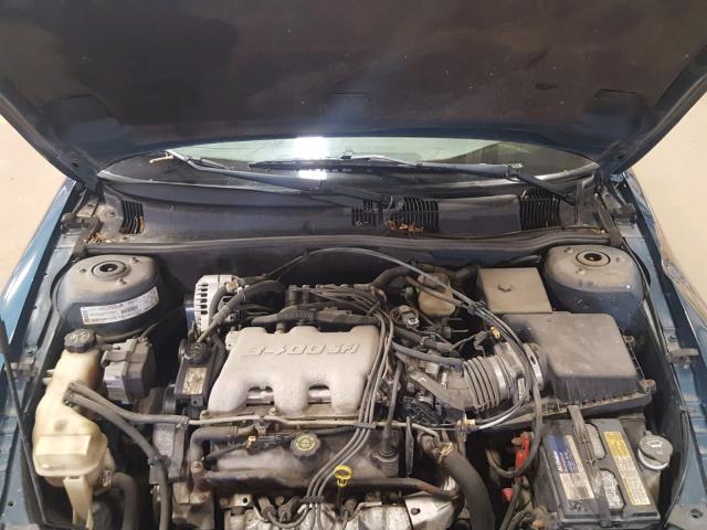 1G2NF52E42M550747 - 2002 PONTIAC GRAND AM S TEAL photo 7