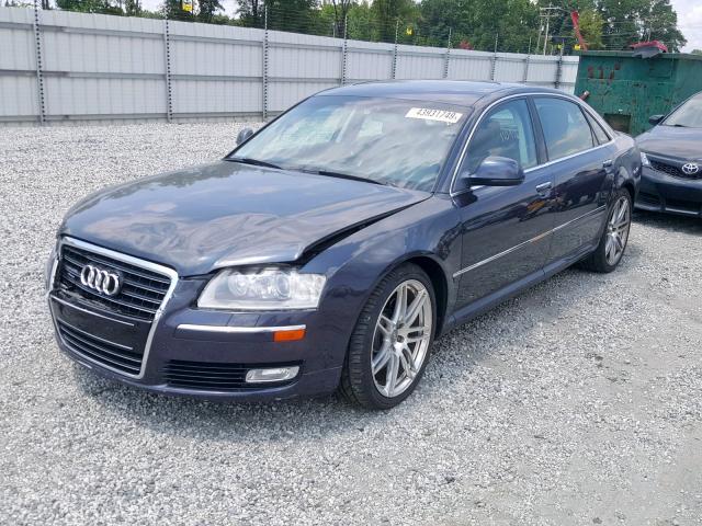 WAUMV94E28N001725 - 2008 AUDI A8 L QUATT GRAY photo 2