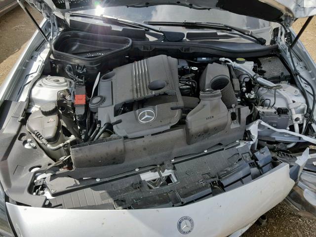 WDDPK4HA8DF059254 - 2013 MERCEDES-BENZ SLK 250 SILVER photo 7