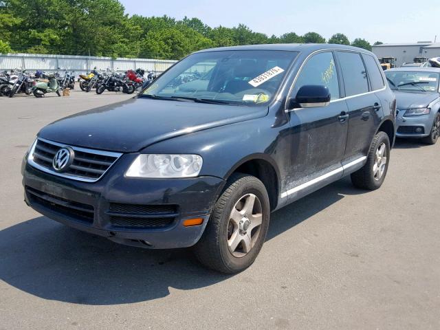 WVGZG77L16D017320 - 2006 VOLKSWAGEN TOUAREG 3. BLACK photo 2