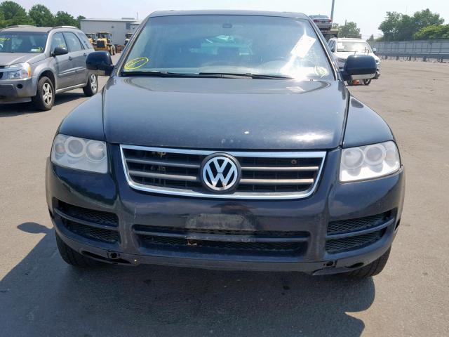 WVGZG77L16D017320 - 2006 VOLKSWAGEN TOUAREG 3. BLACK photo 9