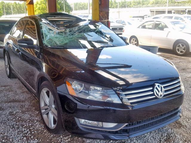 1VWBT7A34FC049420 - 2015 VOLKSWAGEN PASSAT SE BLACK photo 1