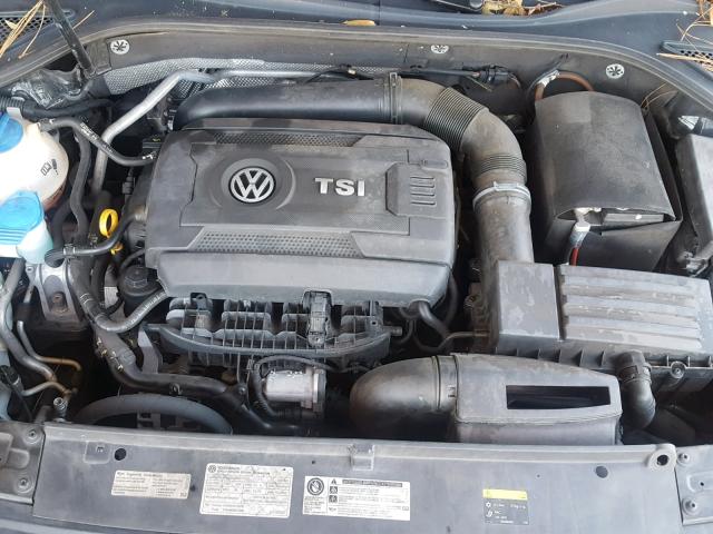 1VWBT7A34FC049420 - 2015 VOLKSWAGEN PASSAT SE BLACK photo 7