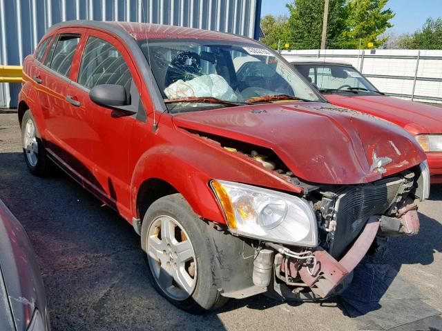 1B3HB28B68D742228 - 2008 DODGE CALIBER RED photo 1