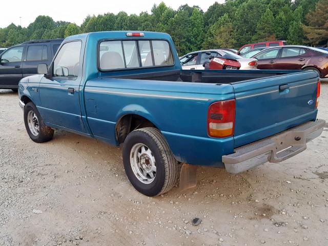 1FTCR10UXRUA46324 - 1994 FORD RANGER GREEN photo 3