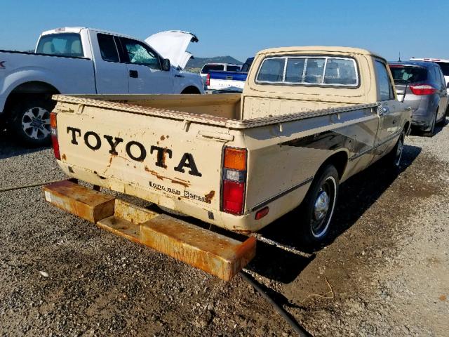 RN42124759 - 1980 TOYOTA PICKUP TAN photo 4