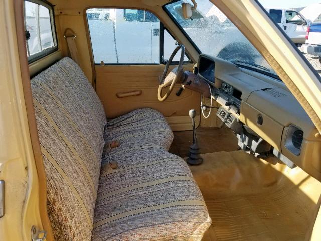 RN42124759 - 1980 TOYOTA PICKUP TAN photo 5