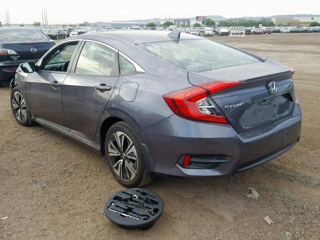 JHMFC1F35JX030773 - 2018 HONDA CIVIC EX GRAY photo 3