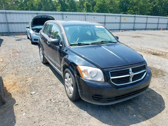 1B3HB48B87D403884 - 2007 DODGE CALIBER SX BLACK photo 1